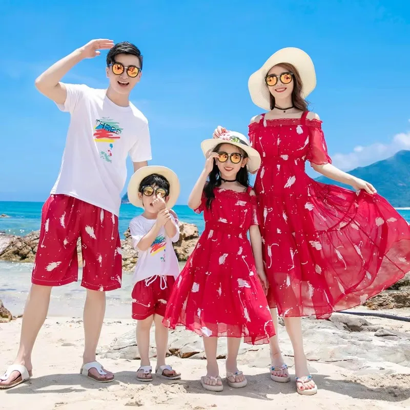Summer Clothing Looks - Праздничный образ для отдыха Одинаковая одежда