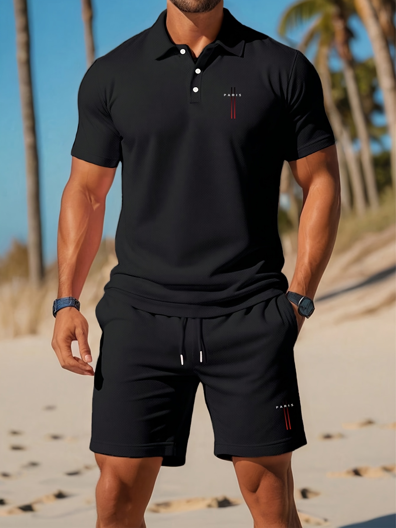 Summer Clothing Design - Летний мужской комплект поло 2026 года