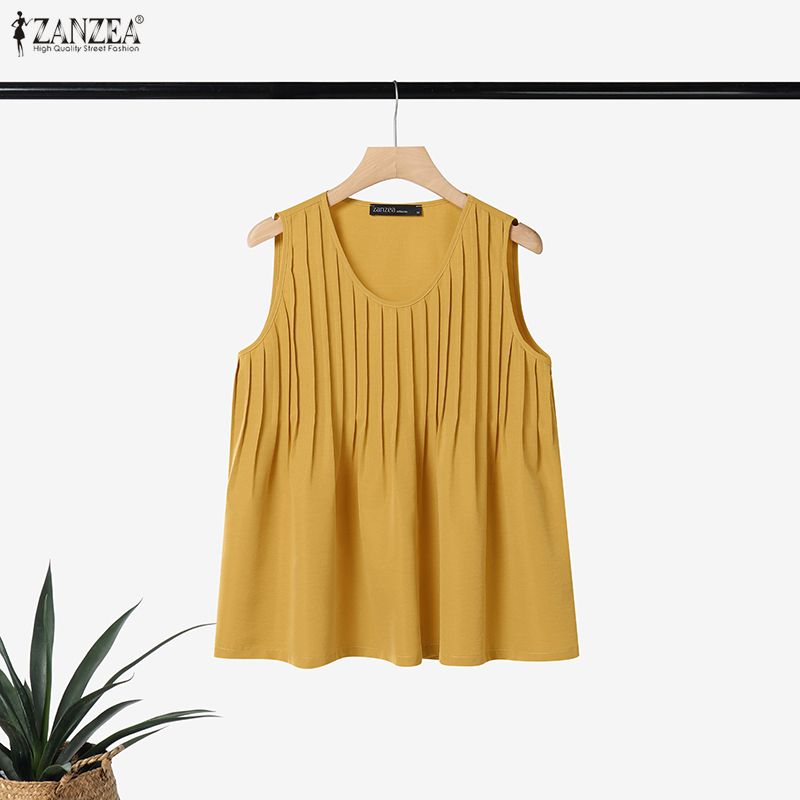 Summer Clothing Holiday - Женская майка ZANZEA больших размеров 5XL