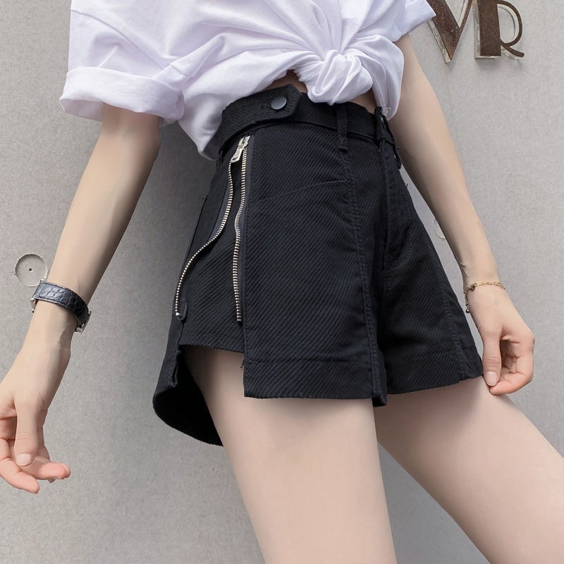 Summer Clothing Design - Женские джинсовые шорты прямого кроя с