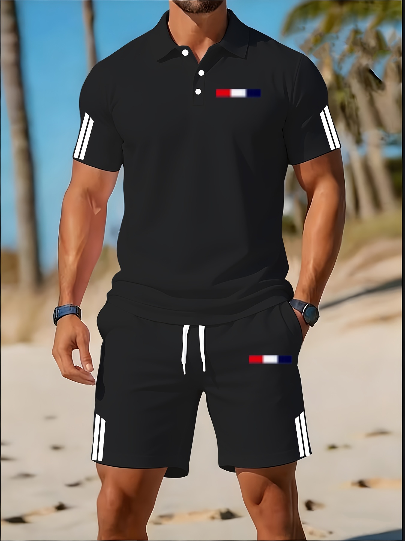 Summer Clothing Design - Летний мужской комплект поло 2026 года