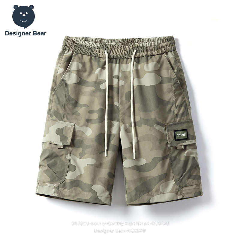 Summer Clothing Brands Men - Брендовые летние камуфляжные шорты-карго для мужчин,