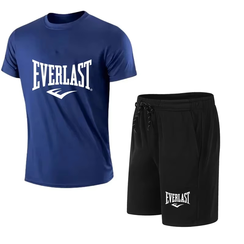 Summer Clothing Brands Men - Мужской комплект EVERLAST: футболка и шорты