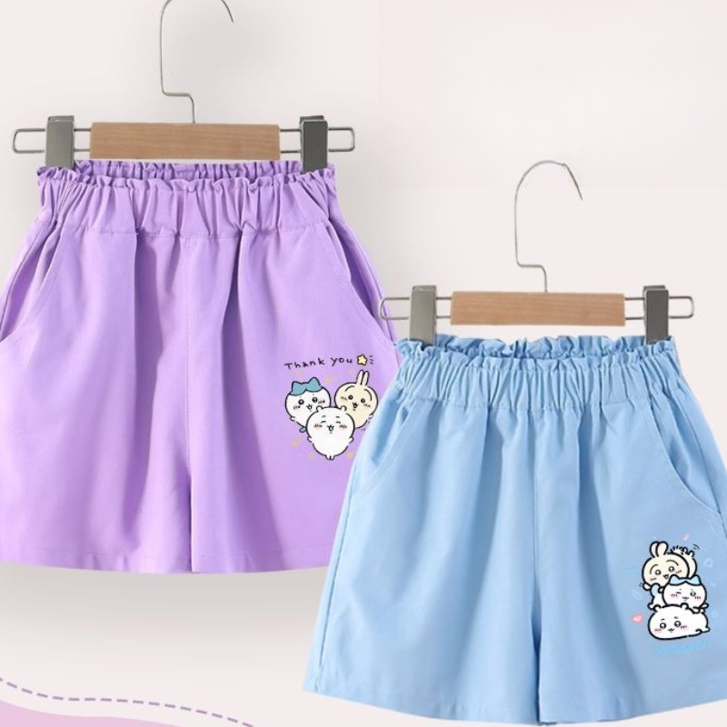 Summer Clothing Looks - Детские шорты в стиле аниме Kawaii