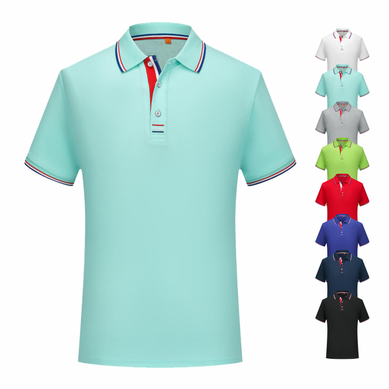 Summer Clothing Colors - Футболка-поло мужская однотонная, Повседневная модная брендовая