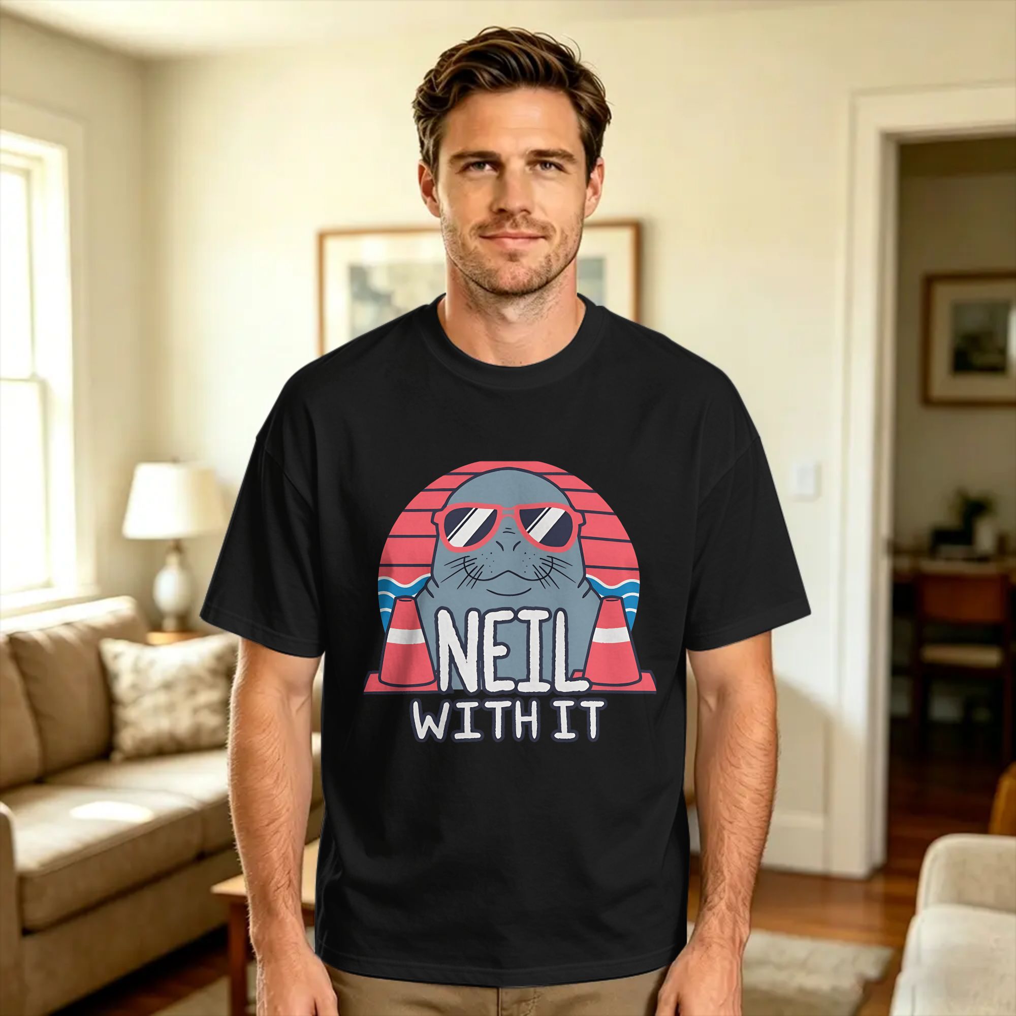 Summer Clothing Deals - Футболка Neil the Seal Deal With