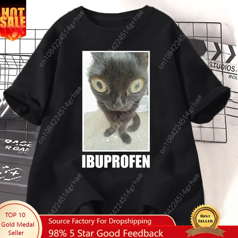 Yours Summer Clothing - Забавные футболки с изображением кота и