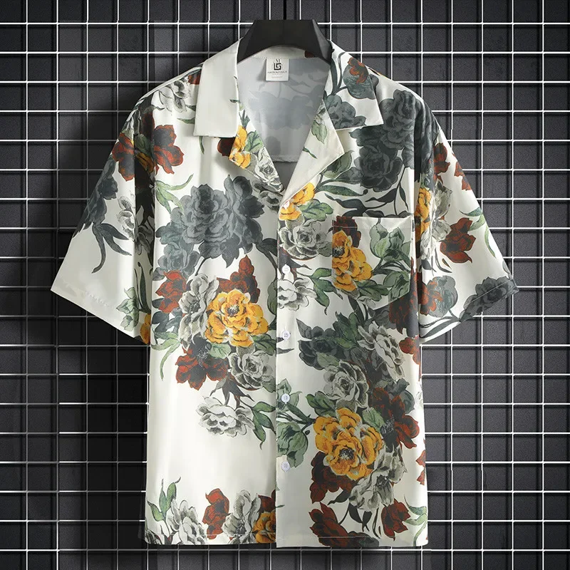 Summer Clothing For A Beach - Рубашка с принтом, мужская рубашка с