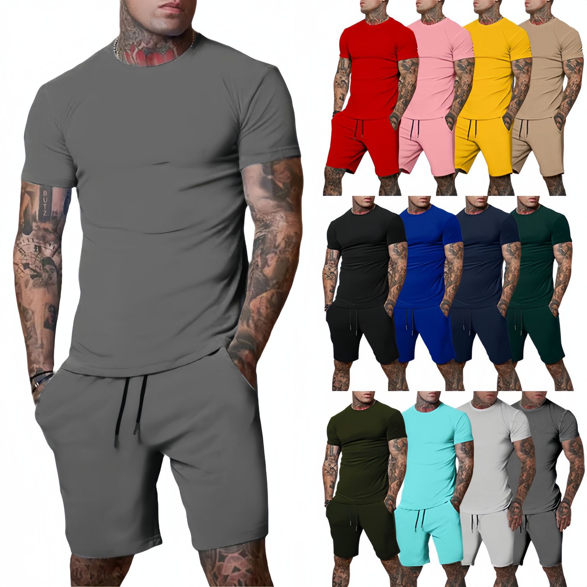 Summer Clothes Fashion - Модный и повседневный летний спортивный костюм