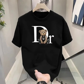 Summer Clothing Brands Men - Роскошная брендовая футболка с милым принтом