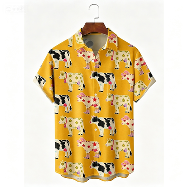 Summer Clothing Holiday - Модная гавайская пляжная рубашка с цветочным