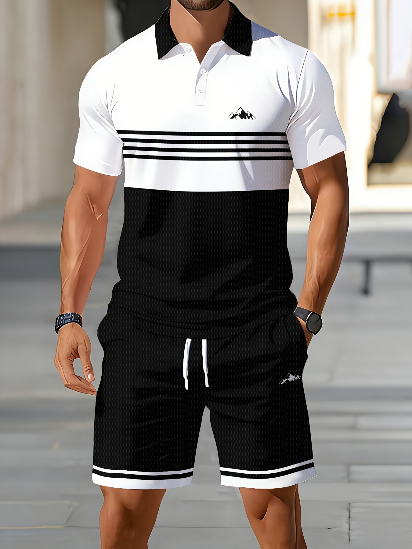 Summer Clothing Design - Летний мужской комплект поло 2026 года