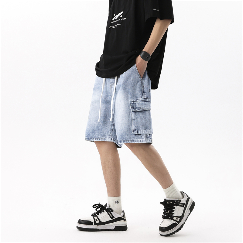 Summer Clothing Brands Men - Летние мужские джинсовые шорты в стиле