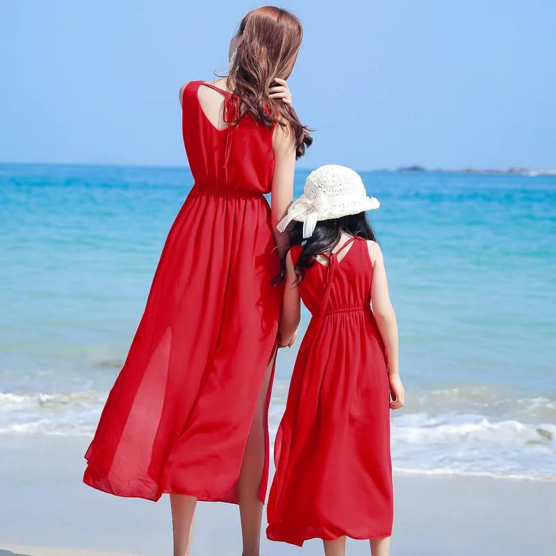 Платье для мамы и девочки, оди – обзор и цена Summer Clothing Looks