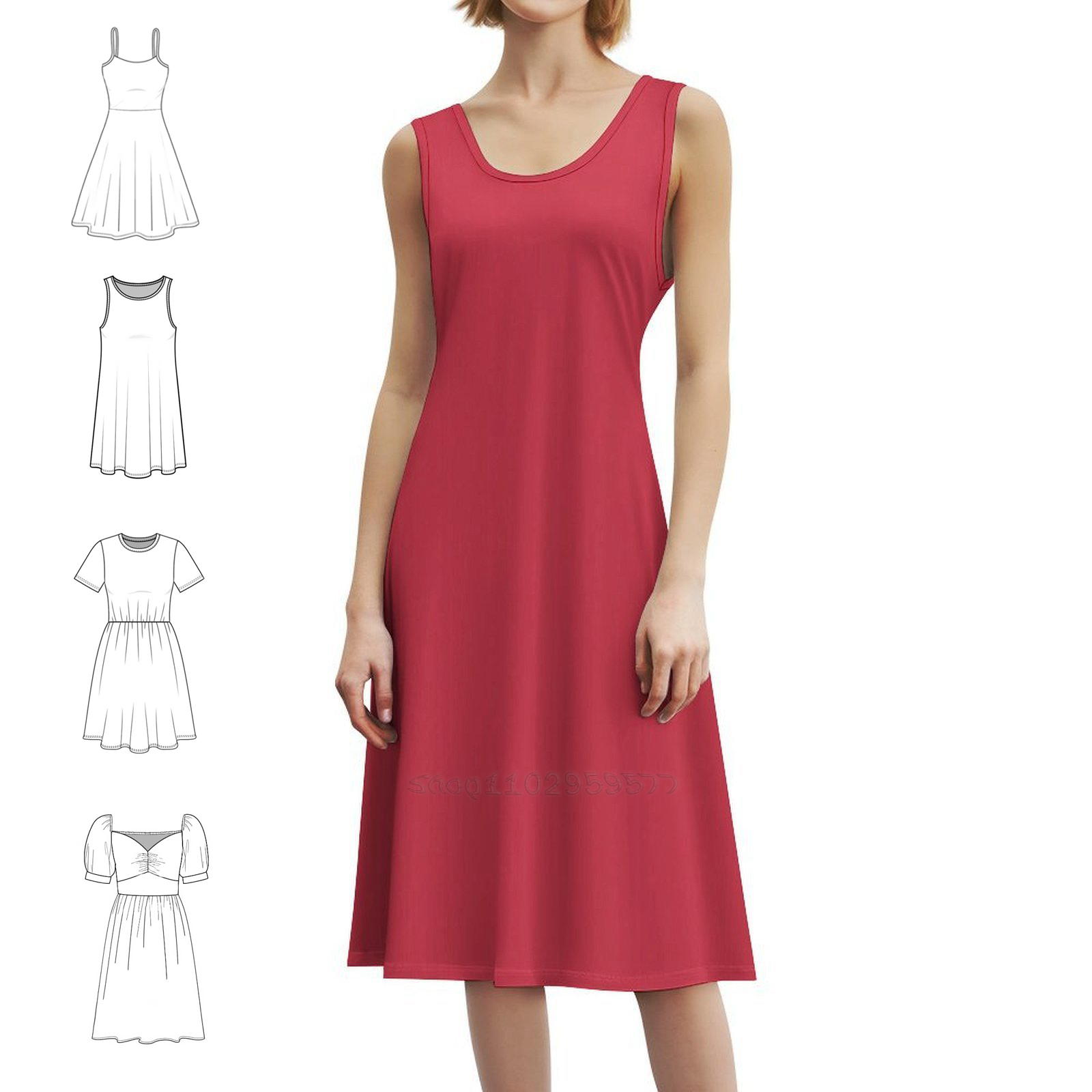 Платье-футляр с цветочной папр – обзор и цена Summer Clothing Colors