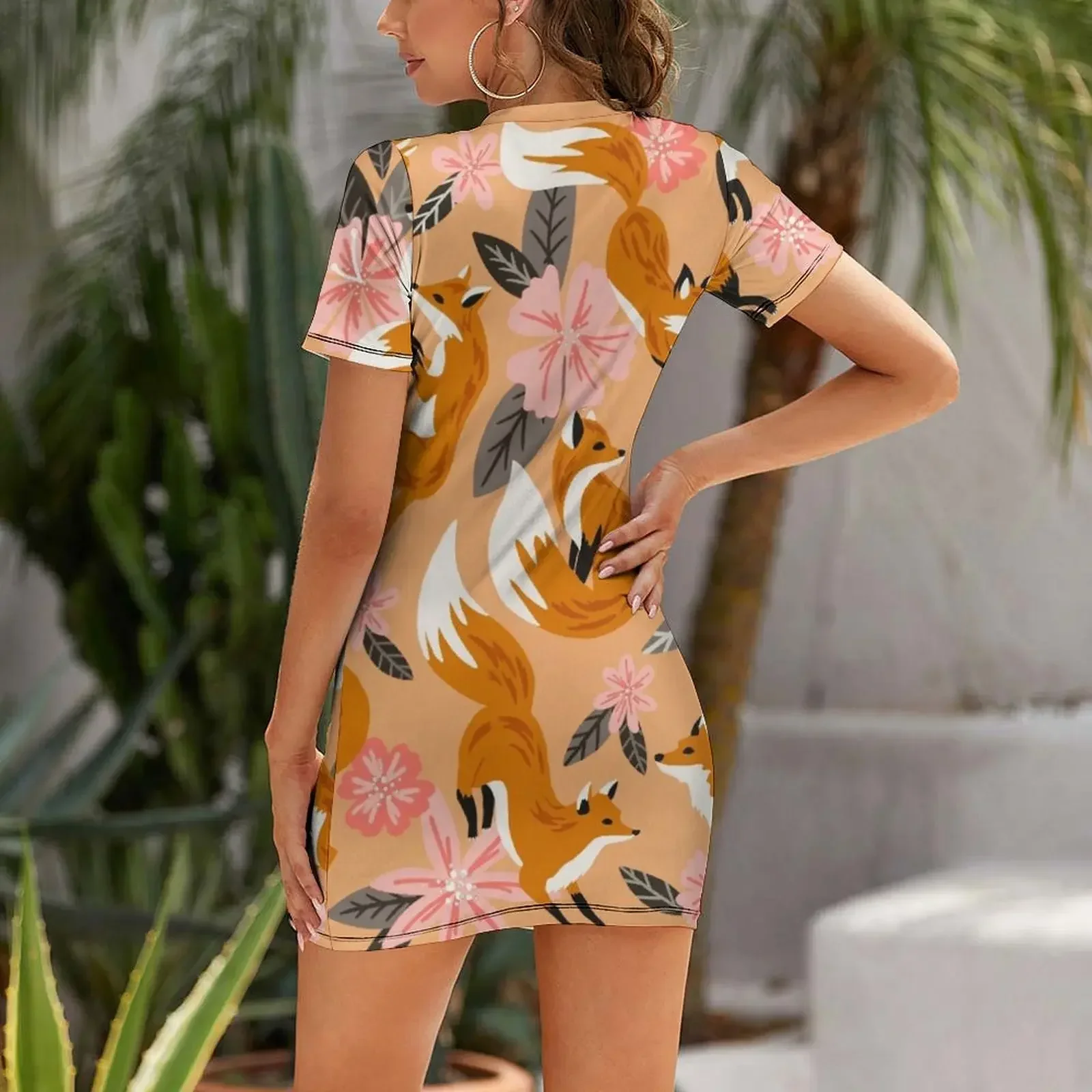 Foxes & Blooms – Платье с коро – обзор и цена Summer Clothing Palette