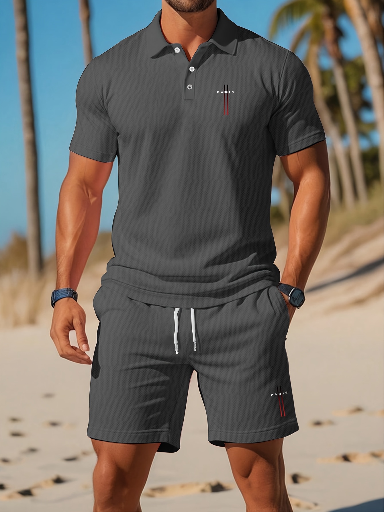 Летний мужской комплект поло 2 – обзор и цена Summer Clothing Design