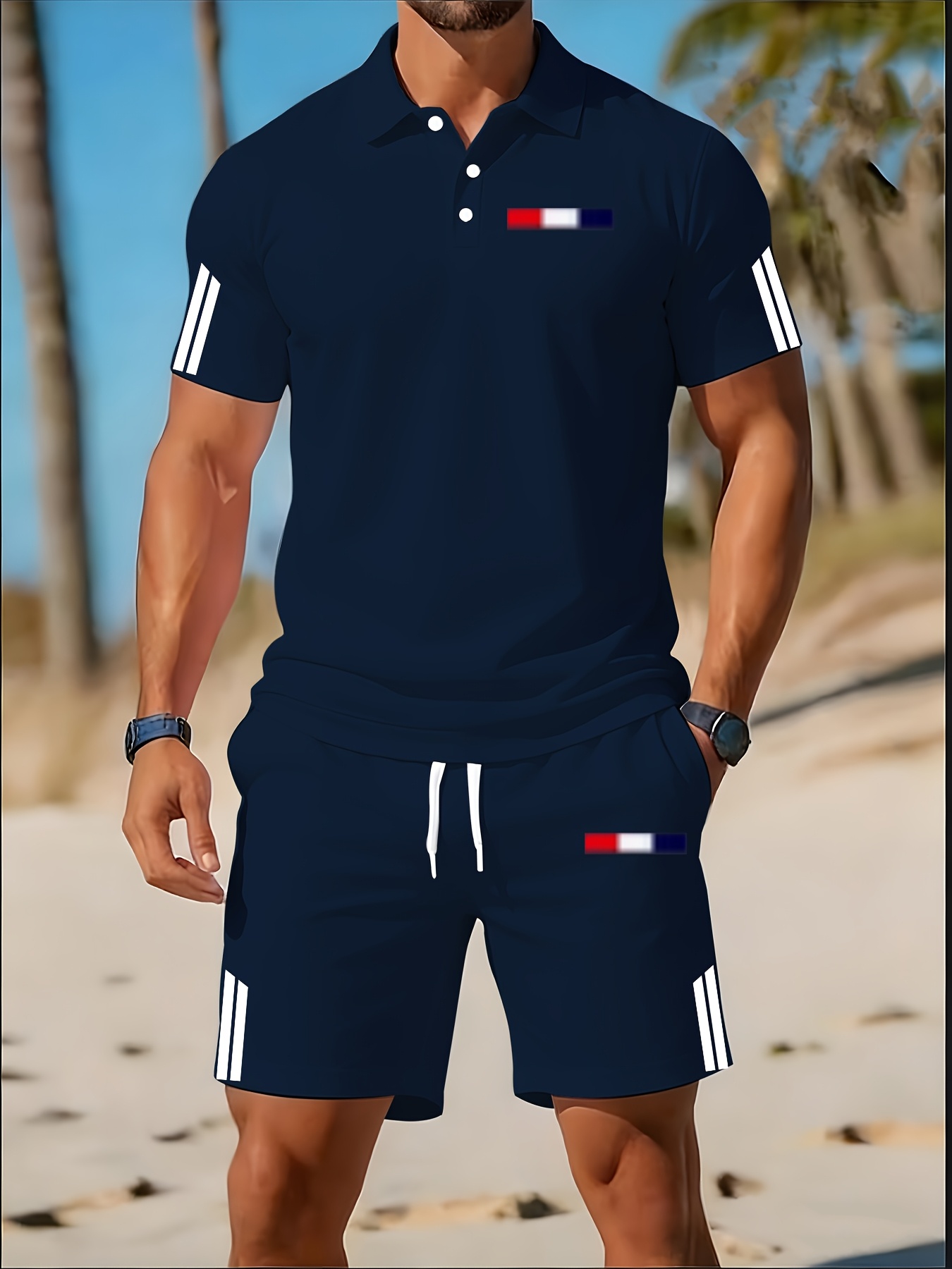 Летний мужской комплект поло 2 – обзор и цена Summer Clothing Design