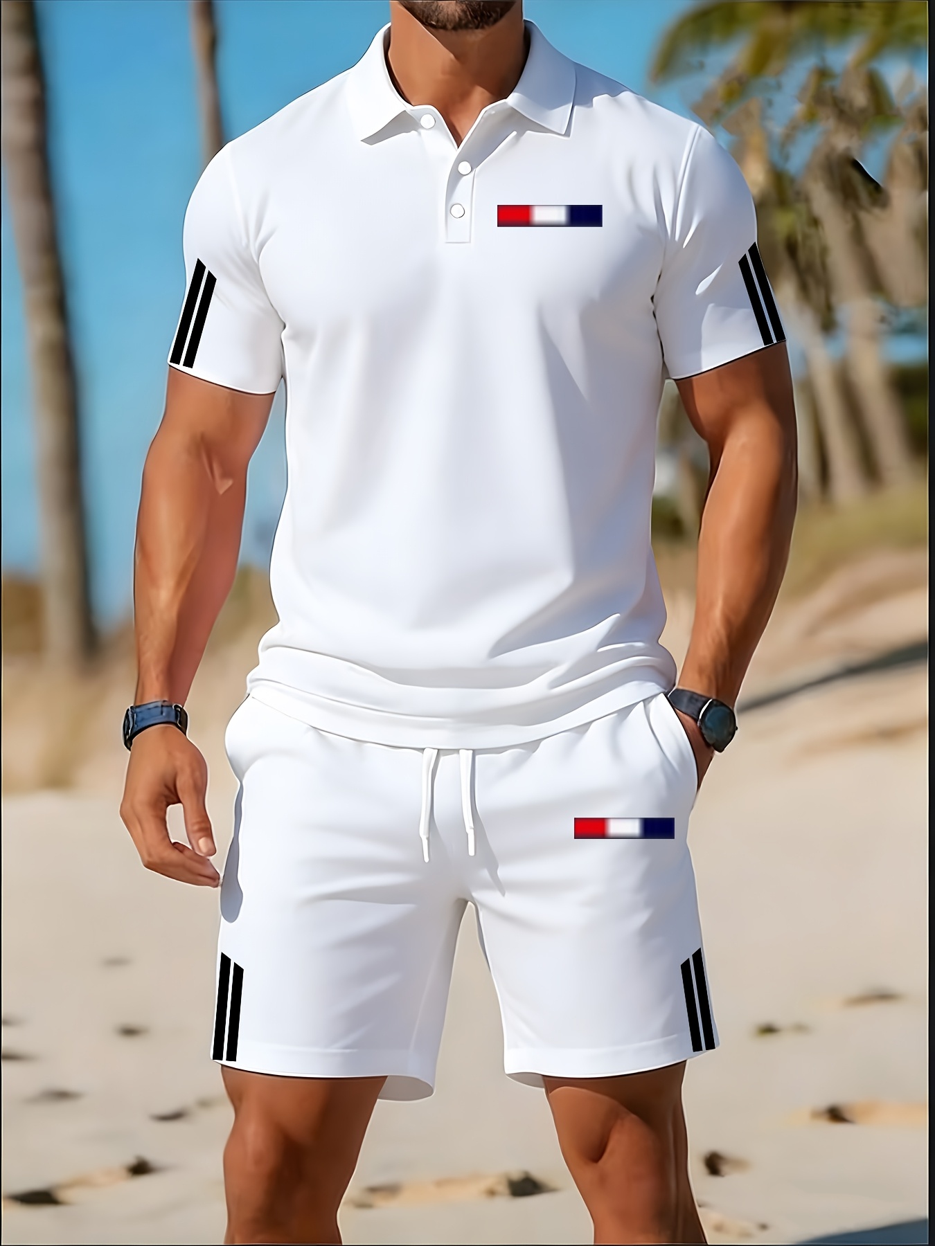Летний мужской комплект поло 2 – обзор и цена Summer Clothing Design