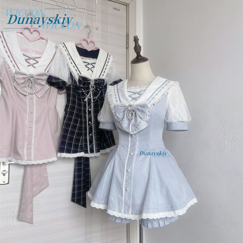 Комплект с платьем с матросски – обзор и цена Summer Clothing Colors