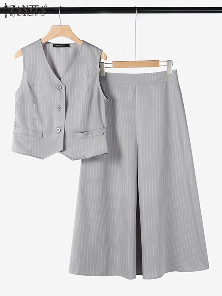 ZANZEA офисные женские комплек – обзор и цена Summer Clothing Office
