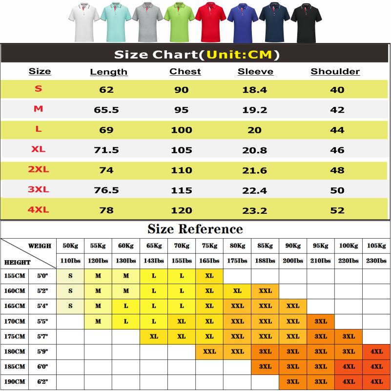 Футболка-поло мужская однотонн – обзор и цена Summer Clothing Colors