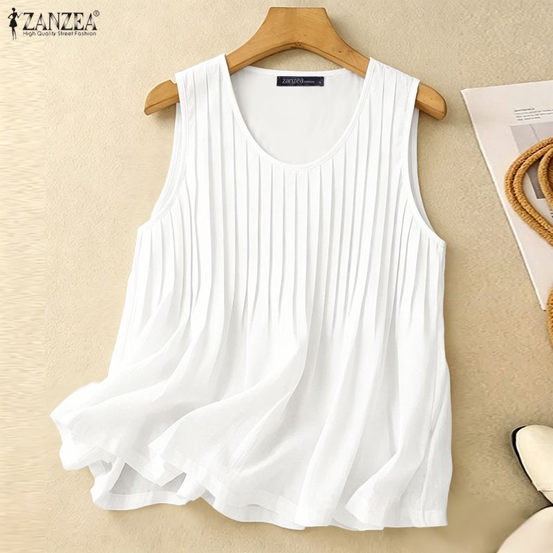 Женская летняя майка ZANZEA с  – обзор и цена Summer Clothing Holiday