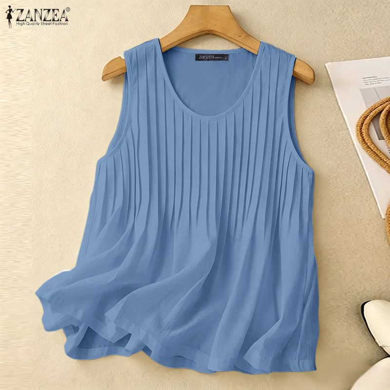 Женская летняя майка ZANZEA с  – обзор и цена Summer Clothing Holiday