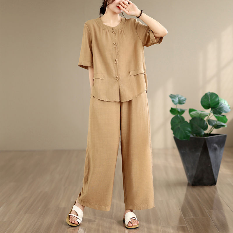 Новый летний комплект из хлопк – обзор и цена Summer Clothing For Women Over 60