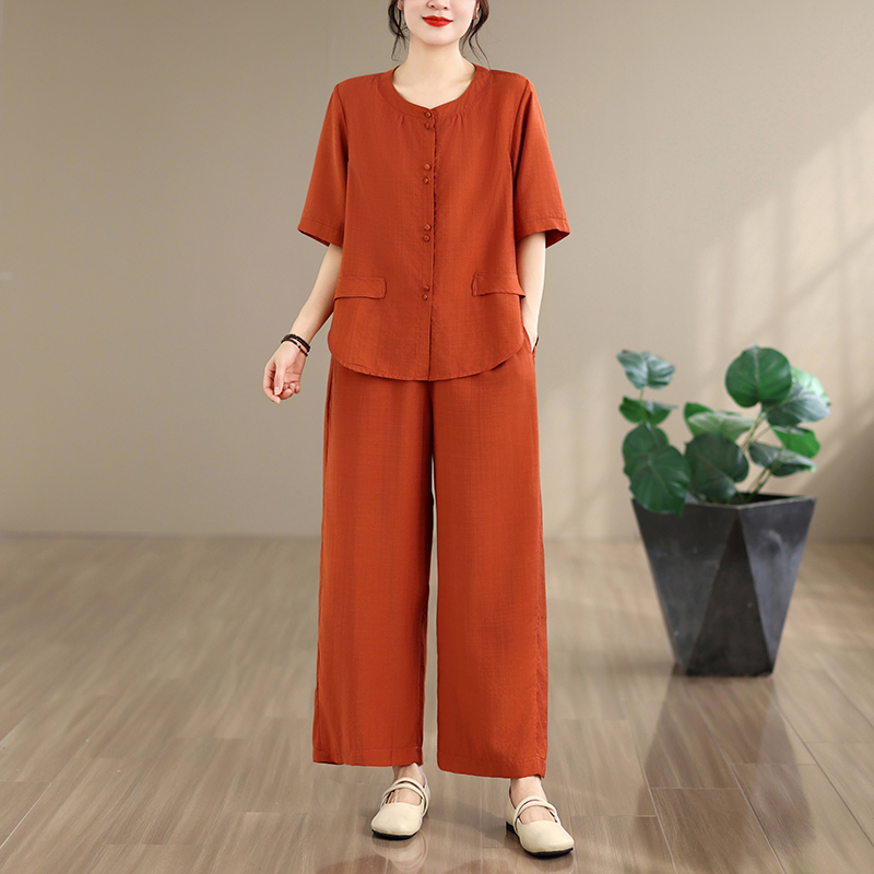 Новый летний комплект из хлопк – обзор и цена Summer Clothing For Women Over 60