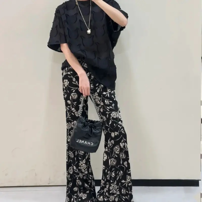 Новые французские расклешенные – обзор и цена Vintage Summer Clothing Brand